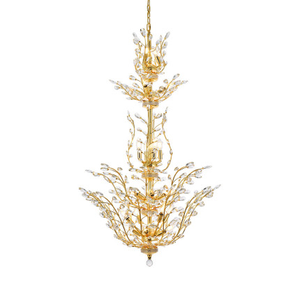 Elegant Chandelier - Gold, L 54" (V2011G54G-RC)