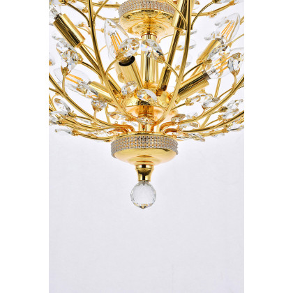 Elegant Chandelier - Gold, L 54" (V2011G54G-RC)