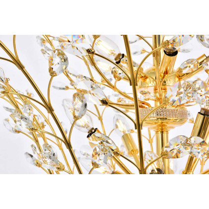 Elegant Chandelier - Gold, L 54" (V2011G54G-RC)