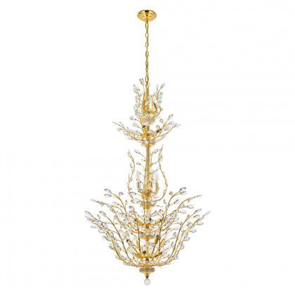 Elegant Chandelier - Gold, L 54" (V2011G54G-RC)