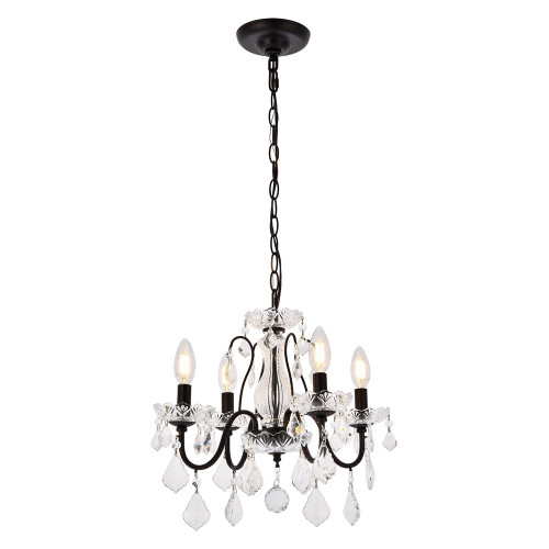 Elegant Pendant Light - Dark Bronze, L 17" (V2015D17DB-RC)