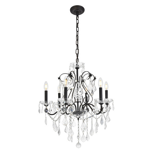 Elegant Pendant Light - Dark Bronze/RC, L 24" (V2015D24DB-RC)