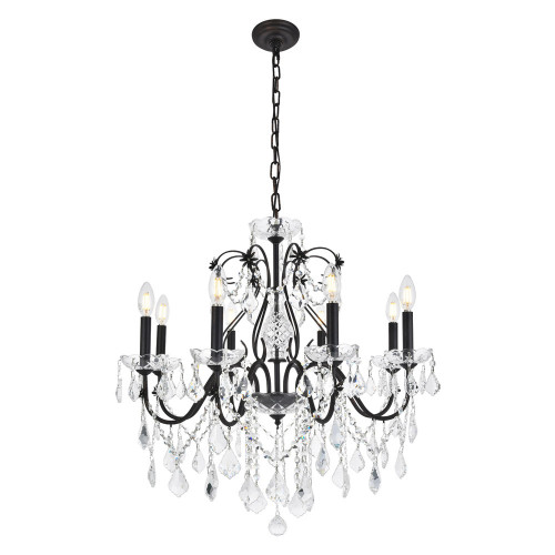 Elegant Pendant Light - Dark Bronze, L 26" (V2015D26DB-RC)