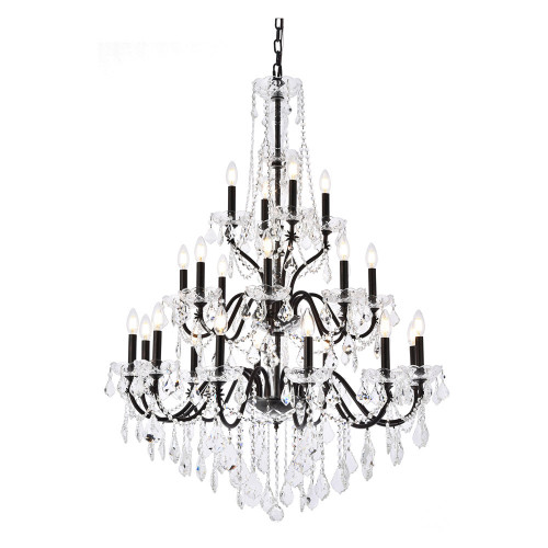 Elegant Chandelier - Dark Bronze (V2015G36DB-RC)