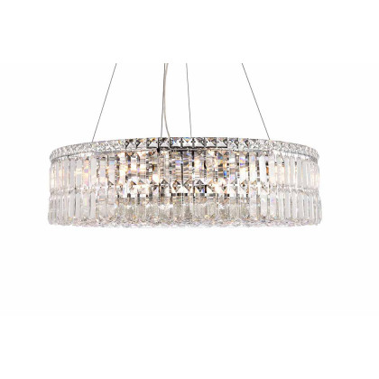 Elegant Chandelier - Chrome, L 28" (V2030D28C-RC)