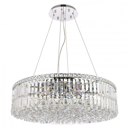Elegant Chandelier - Chrome, L 28" (V2030D28C-RC)