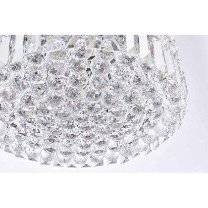 Elegant Flush Mount Light - Chrome, L 14" (V2030F14C-RC)