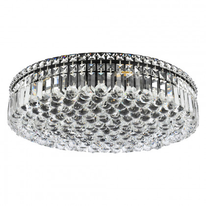 Elegant Flush Mount Light - Black, L 24" (V2030F24BK-RC)