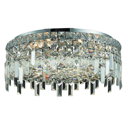 Elegant Flush Mount Light - Chrome, L 20" (V2031F20C-RC)