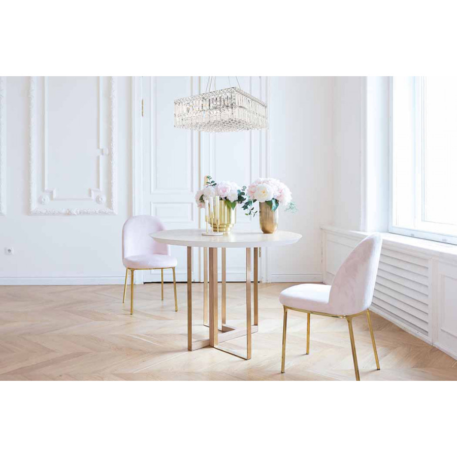 Elegant Chandelier - Chrome, L 20" (V2032D20C-RC)