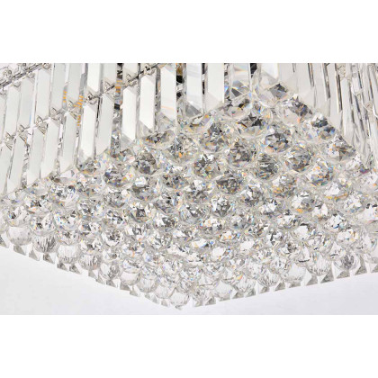 Elegant Chandelier - Chrome, L 20" (V2032D20C-RC)