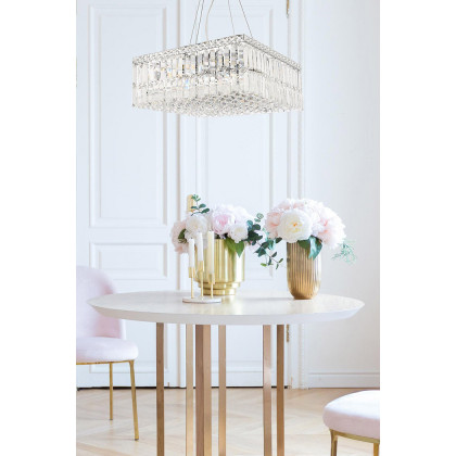 Elegant Chandelier - Chrome, L 20" (V2032D20C-RC)