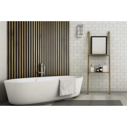 Elegant Wall Sconce - Chrome, L 6" (V2032W6C-RC)