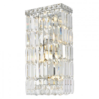 Elegant Wall Sconce - Chrome, L 8" (V2032W8C-RC)