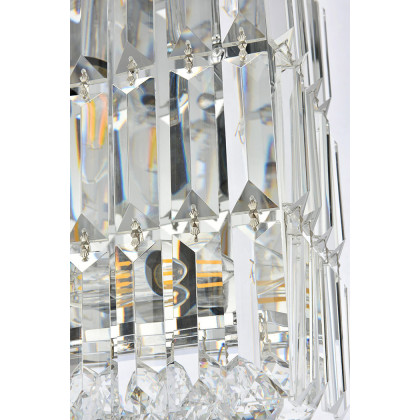 Elegant Wall Sconce - Chrome, L 8" (V2032W8C-RC)