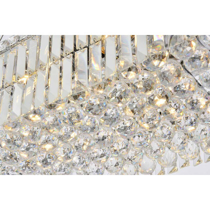Elegant Chandelier - Chrome, L 12" (V2034D24C-RC)