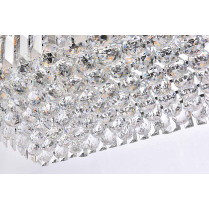 Elegant Chandelier - Chrome, L 14" (V2034D28C-RC)
