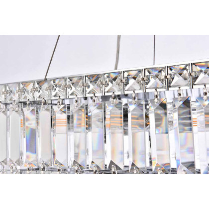 Elegant Chandelier - Chrome, L 14" (V2034D28C-RC)