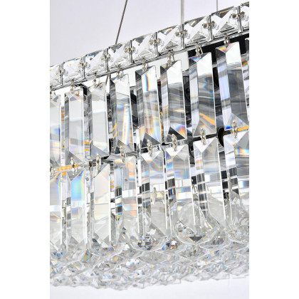 Elegant Chandelier - Chrome, L 16" (V2034D32C-RC)