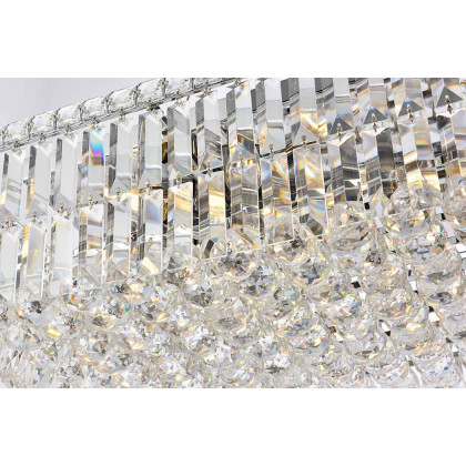 Elegant Chandelier - Chrome, L 16" (V2034D32C-RC)