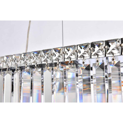 Elegant Chandelier - Chrome, L 18" (V2034D36C-RC)