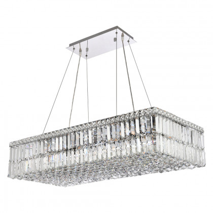 Elegant Chandelier - Chrome, L 18" (V2034D36C-RC)