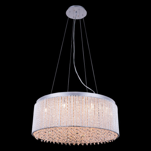 Elegant Pendant Light - Chrome, L 24" (V2092D24C-RC)