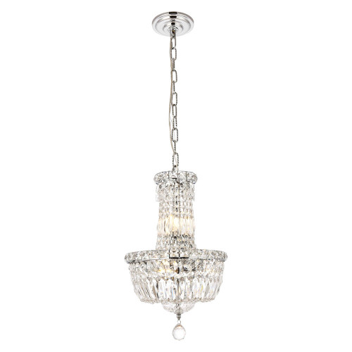 Elegant Pendant Light - Chrome, L 12" (V2528D12C-RC)