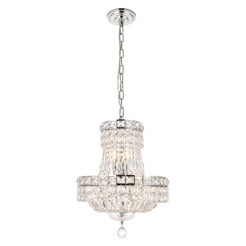 Elegant Pendant Light - Chrome, L 14" (V2528D14C-RC)
