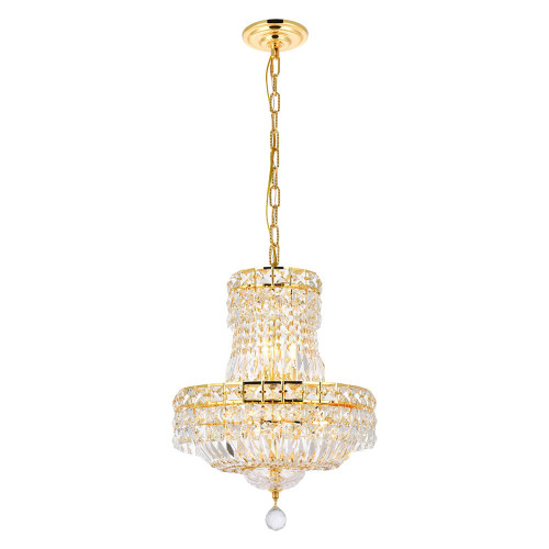 Elegant Pendant Light - Gold, L 14" (V2528D14G-RC)