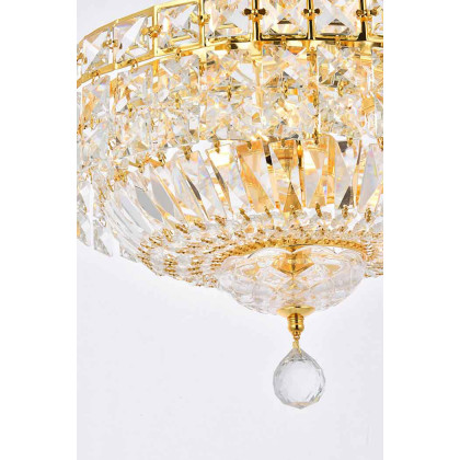 Elegant Pendant Light - Gold, L 14" (V2528D14G-RC)