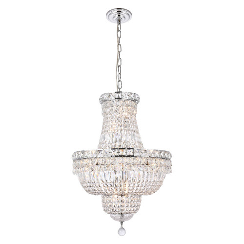 Elegant Pendant Light - Chrome, L 18" (V2528D18C-RC)