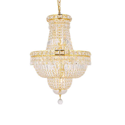 Elegant Pendant Light - Gold, L 18" (V2528D18G-RC)