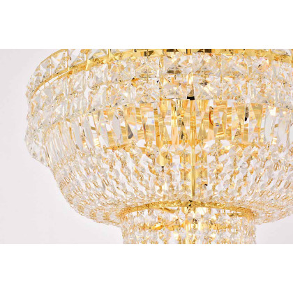 Elegant Pendant Light - Gold, L 18" (V2528D18G-RC)