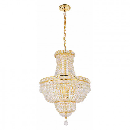 Elegant Pendant Light - Gold, L 18" (V2528D18G-RC)