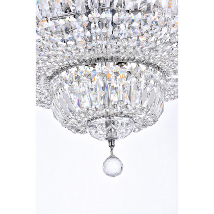 Elegant Pendant Light - Chrome, L 22" (V2528D22C-RC)