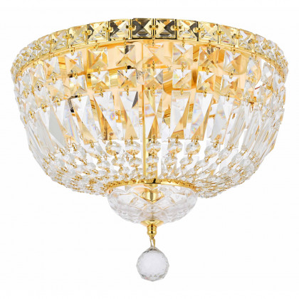 Elegant Flush Mount Light - Gold, L 14" (V2528F14G-RC)