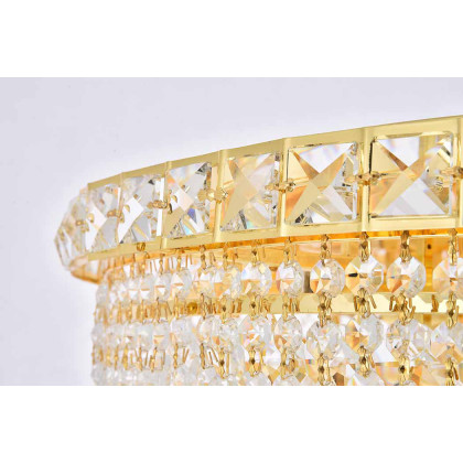Elegant Flush Mount Light - Gold, L 24" (V2528F24G-RC)