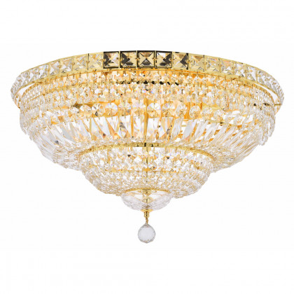 Elegant Flush Mount Light - Gold, L 24" (V2528F24G-RC)