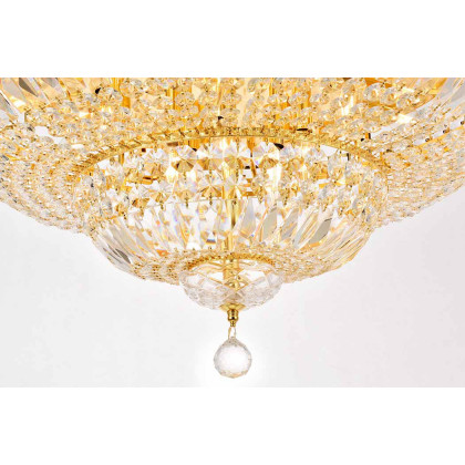 Elegant Flush Mount Light - Gold, L 30" (V2528F30G-RC)
