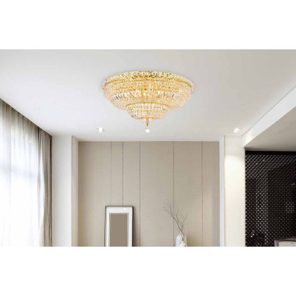Elegant Flush Mount Light - Gold, L 30" (V2528F30G-RC)