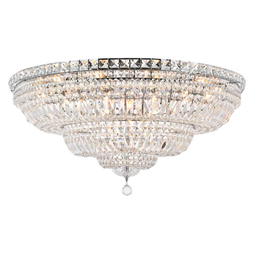 Elegant Flush Mount Light - Chrome, L 36" (V2528F36C-RC)