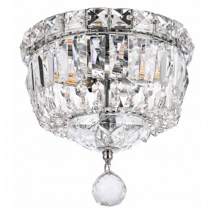 Elegant Flush Mount Light - Chrome, L 8" (V2528F8C-RC)