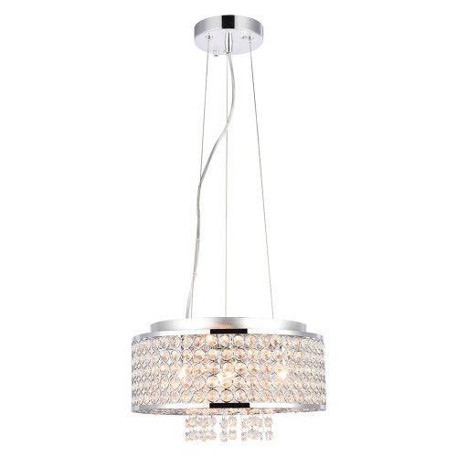 Elegant Pendant Light - Chrome, L 12" (V2914D12C-RC)