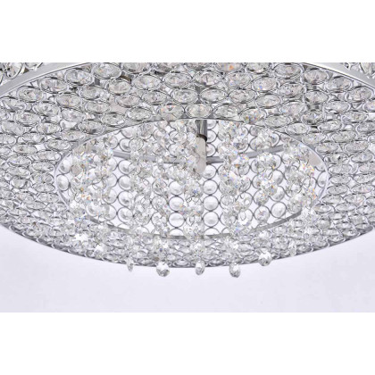 Elegant Pendant Light - Chrome, L 16" (V2914D16C-RC)