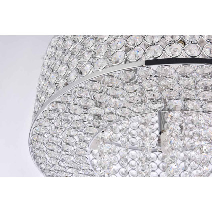 Elegant Pendant Light - Chrome, L 16" (V2914D16C-RC)