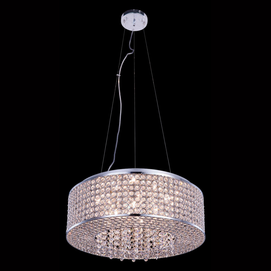 Elegant Pendant Light - Chrome, L 20" (V2914D20C-RC)