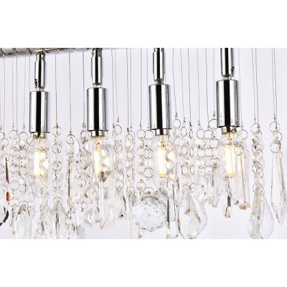 Elegant Chandelier - Chrome, L 40" (V3100D40C-RC)
