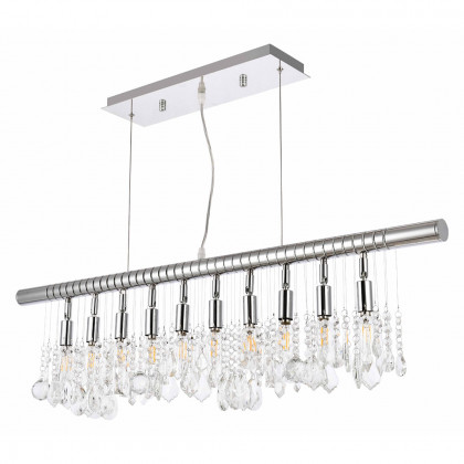 Elegant Chandelier - Chrome, L 40" (V3100D40C-RC)