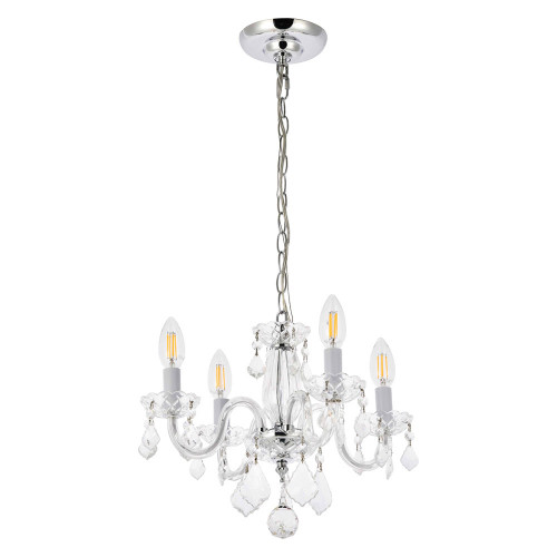 Elegant Pendant Light - Chrome (V7804D15C-RC)